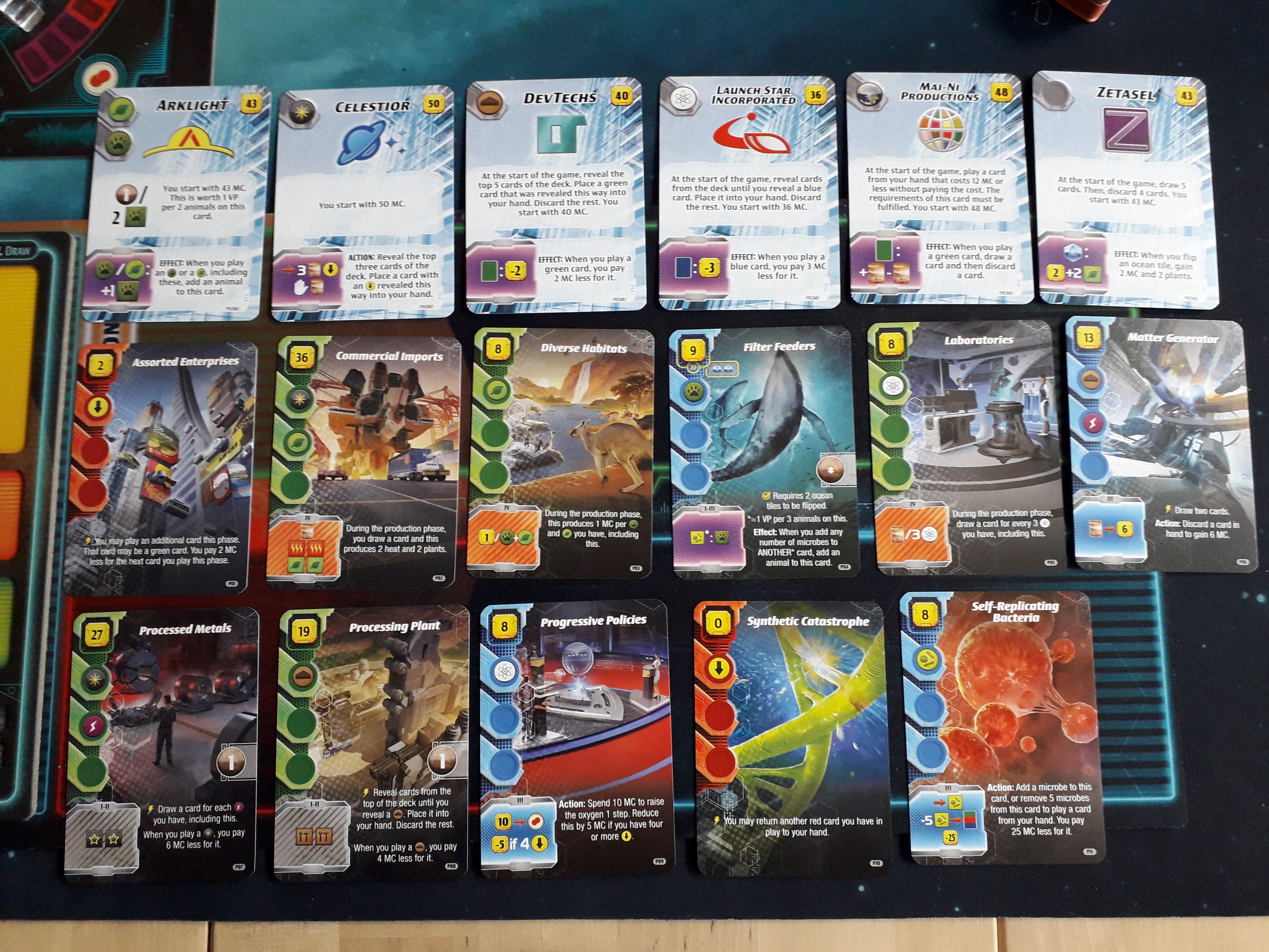 Terraforming Mars: Ares Expedition – Promo Cards