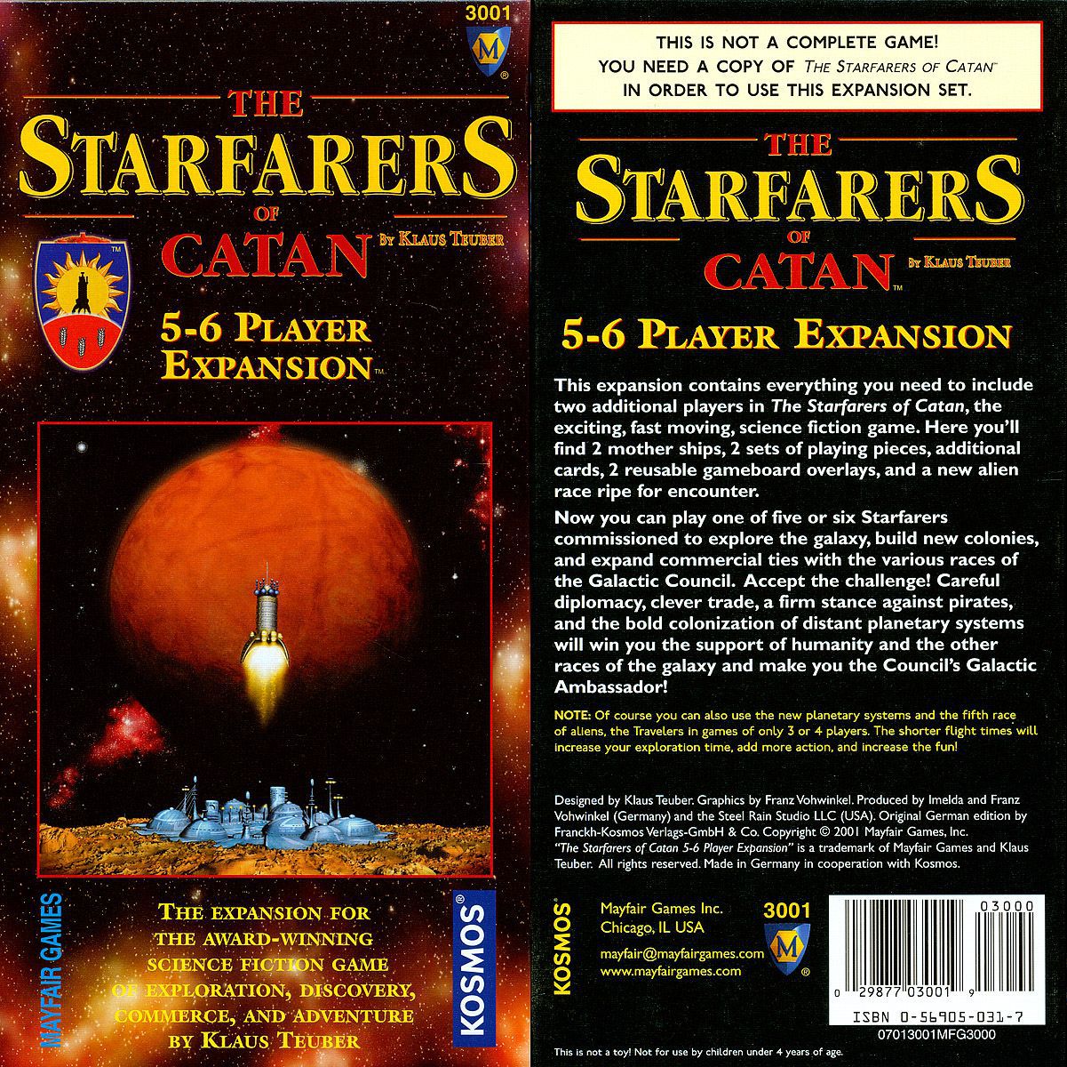 Starfarers of Catan: 5-6 Player Expansion