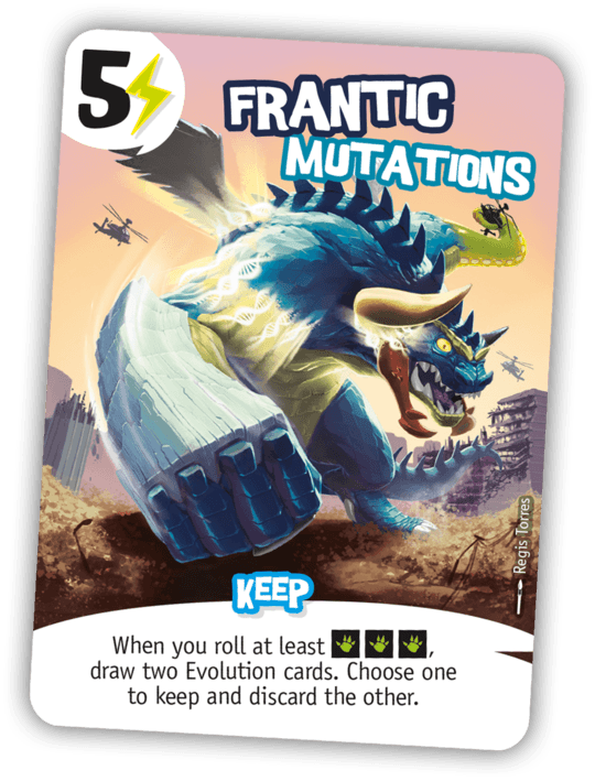 King of Tokyo: Frantic Mutations Promo Card