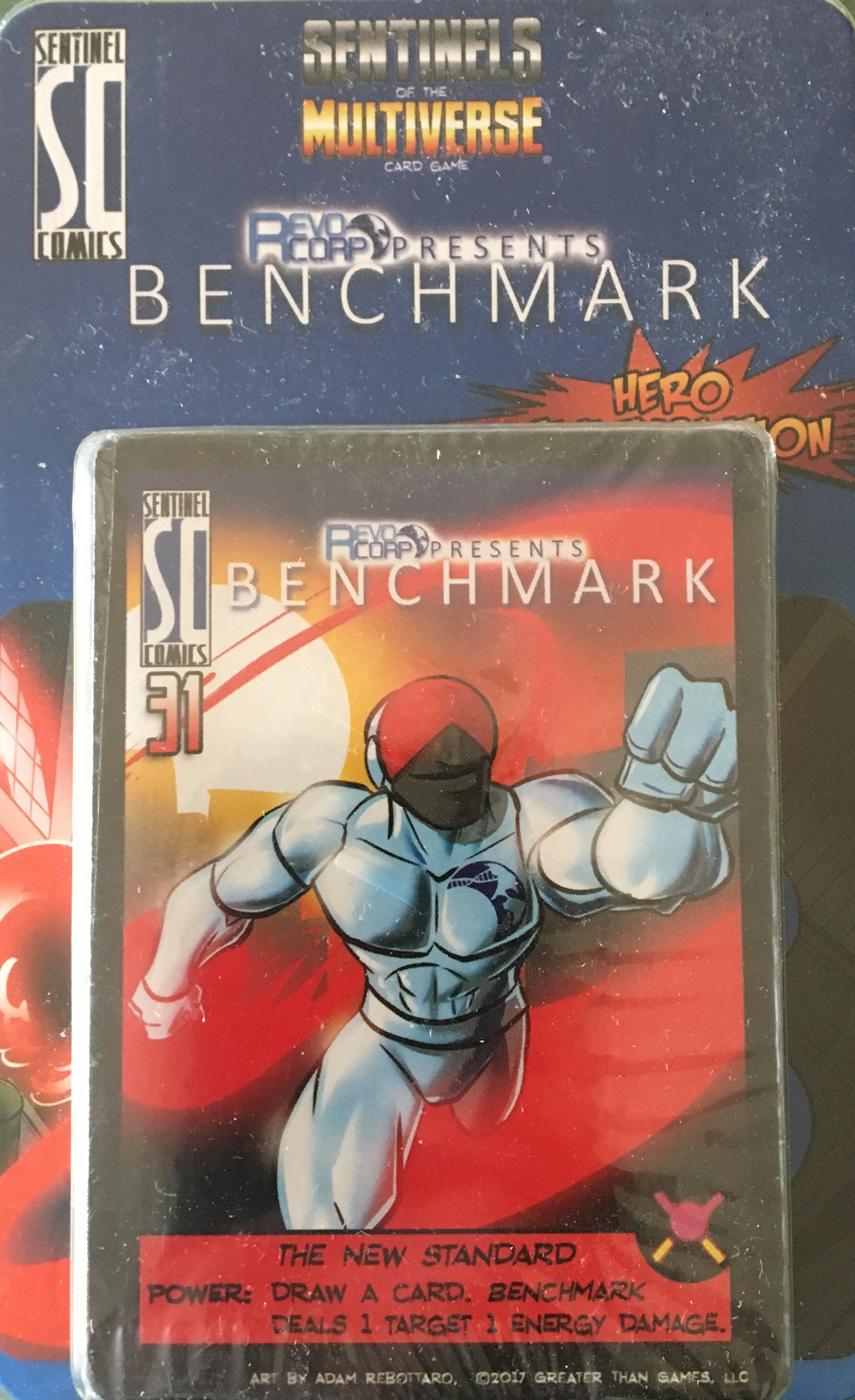 Sentinels of the Multiverse: Benchmark Hero Character