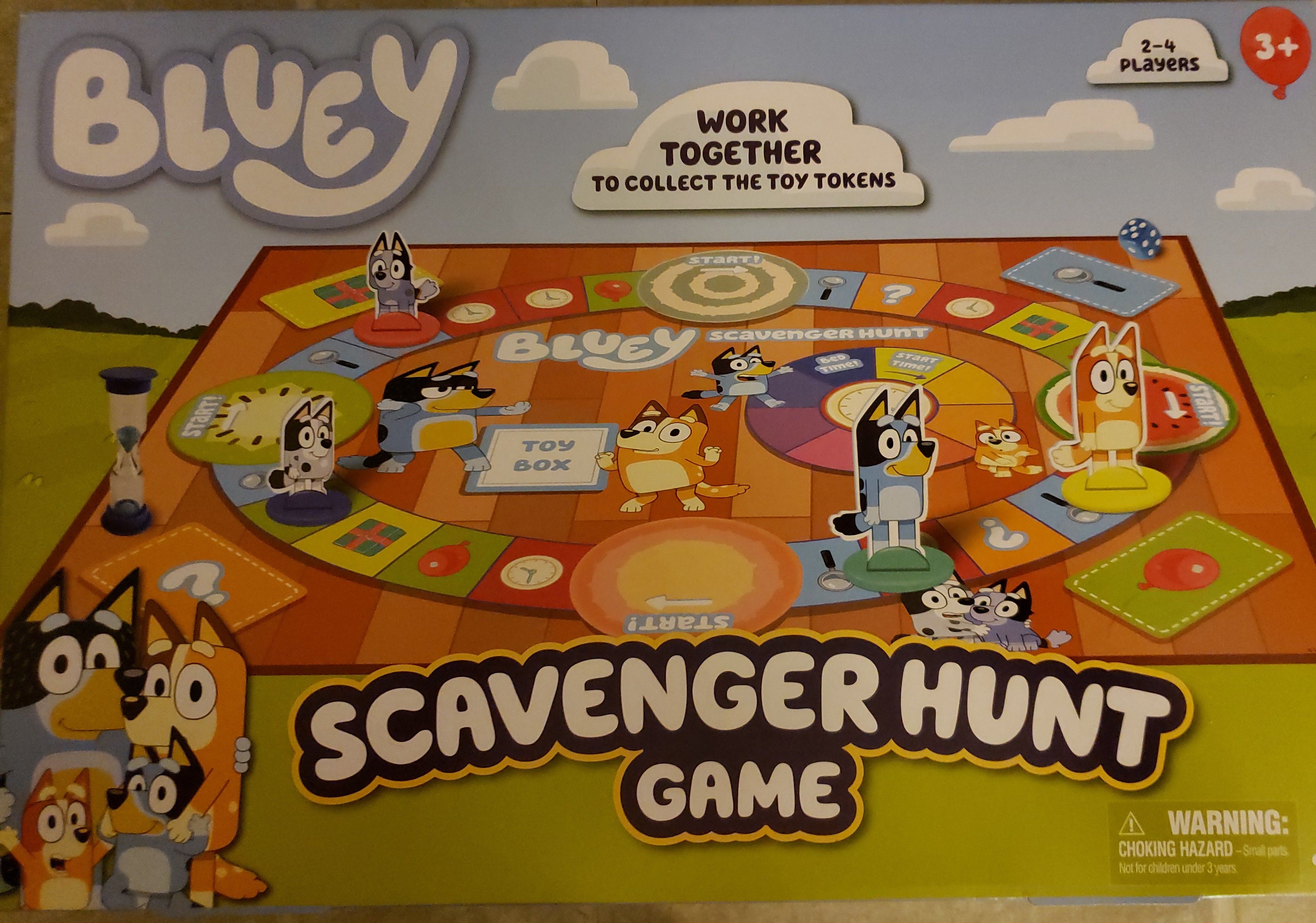 Bluey Scavenger Hunt Game