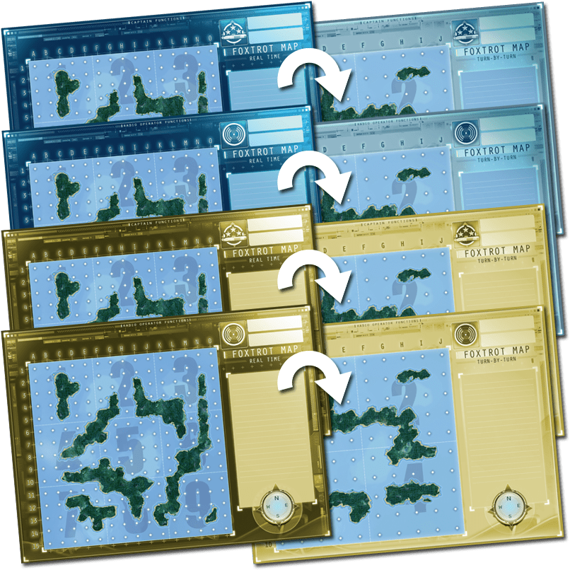 Captain Sonar: Foxtrot Map
