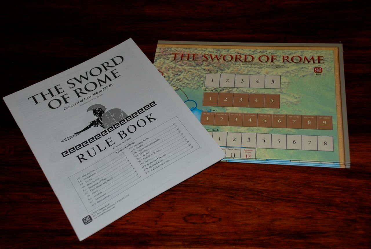 Sword of Rome: Deluxe Map | Compare Board Game Prices | Board Game Oracle
