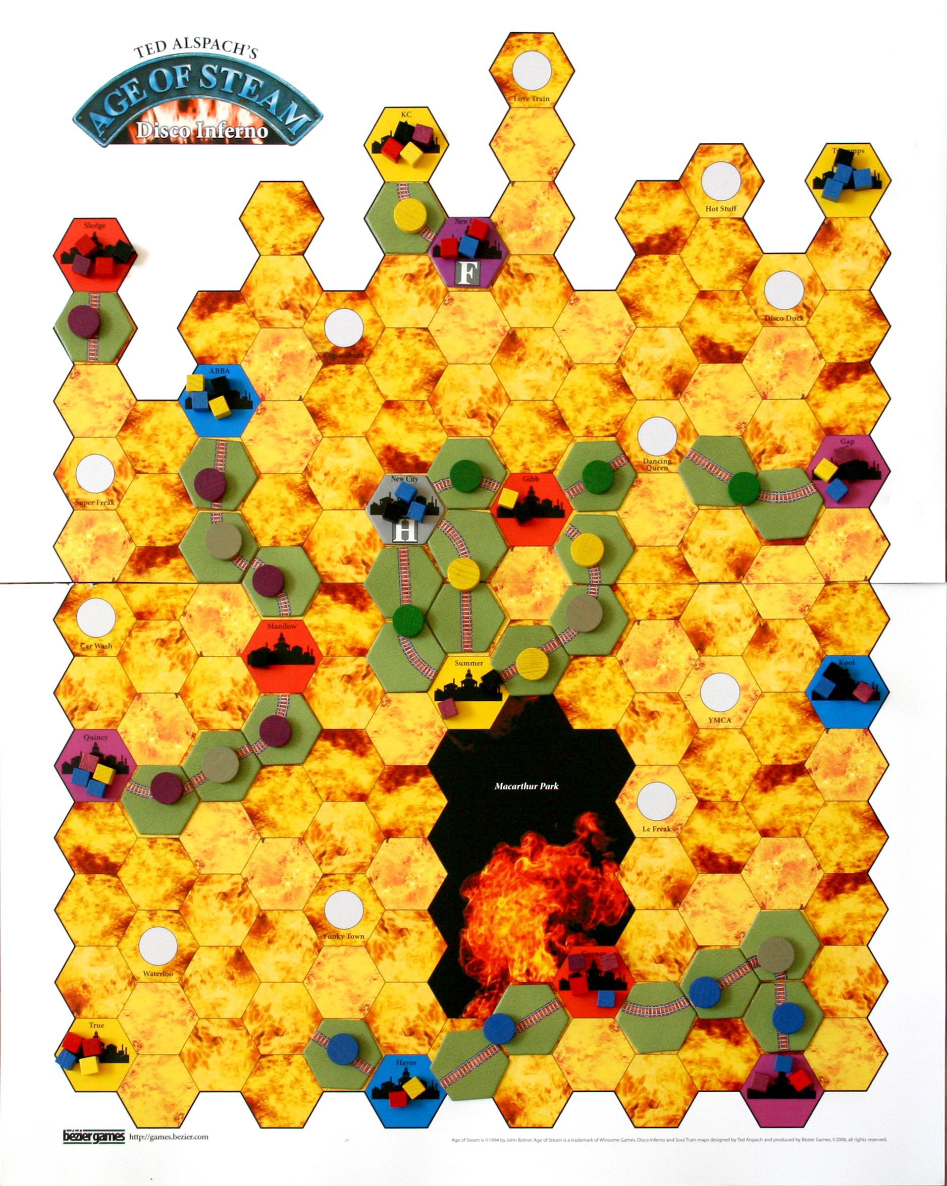 Age of Steam Expansion: Disco Inferno / Soul Train