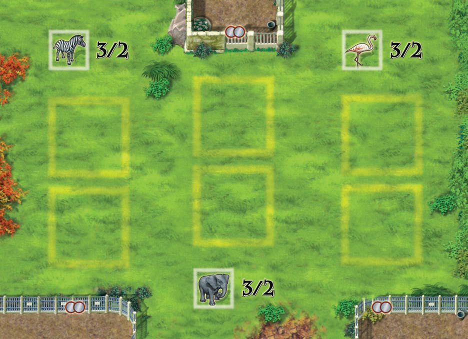 Zooloretto: Three Extra Enclosures