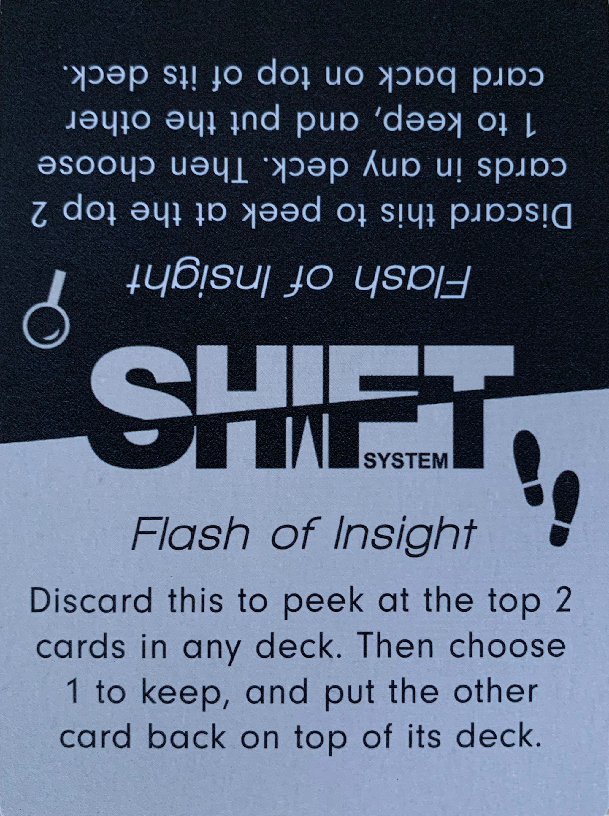 Fugitive: Flash of Insight Promo Card