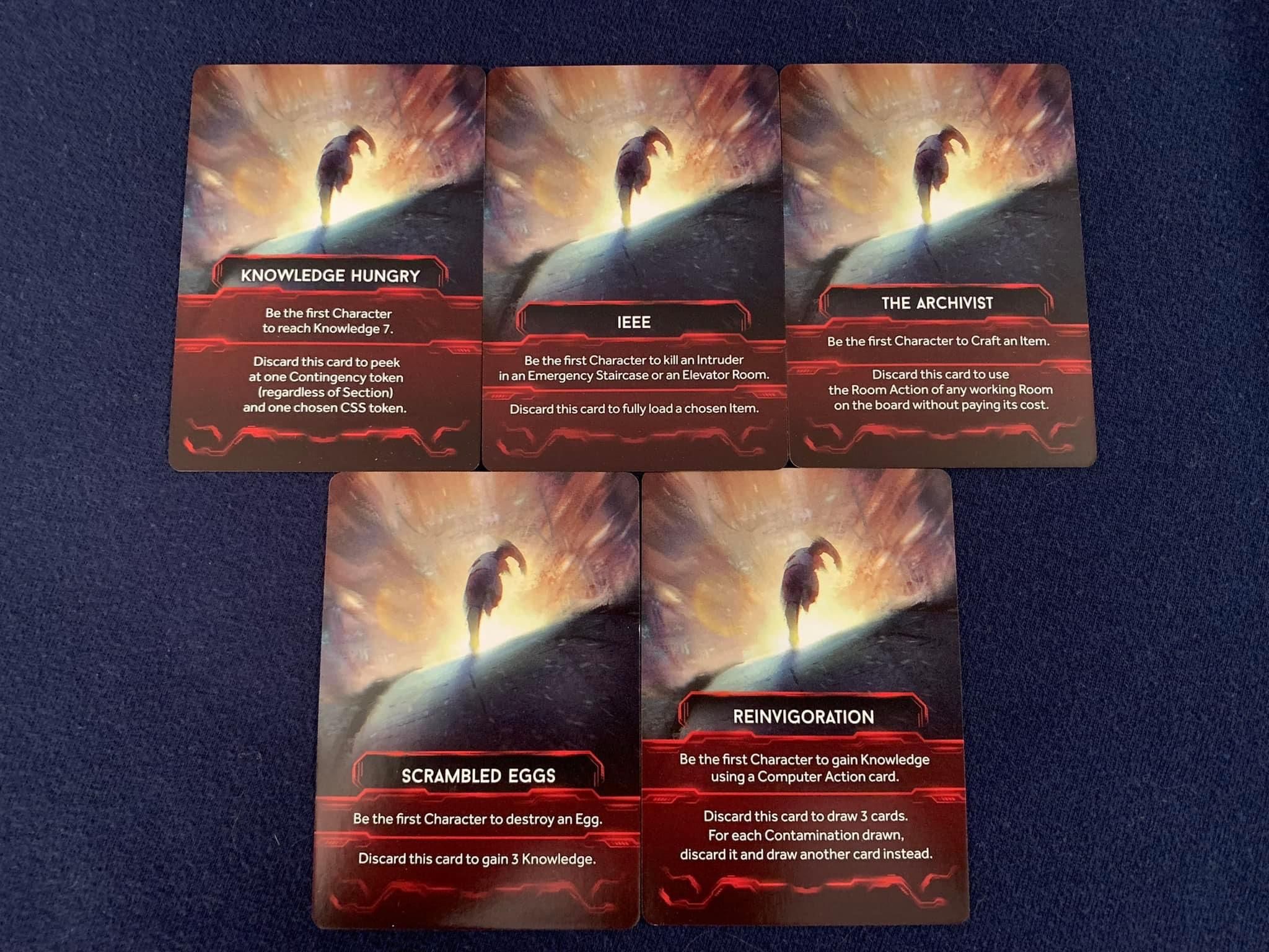 Nemesis: Lockdown – Dice Tower 2021 Promo Cards