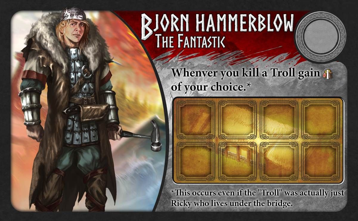 Champions of Midgard: Bjorn Hammerblow the Fantastic promo