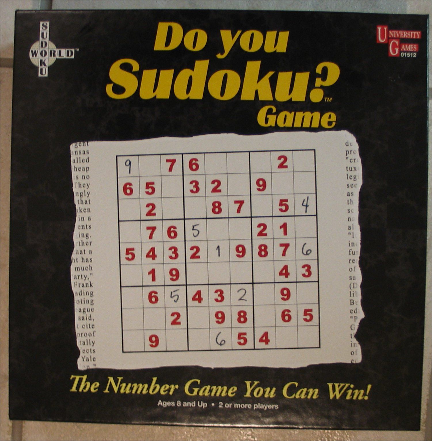 Do You Sudoku Game Compare Prices Australia Board Game Oracle