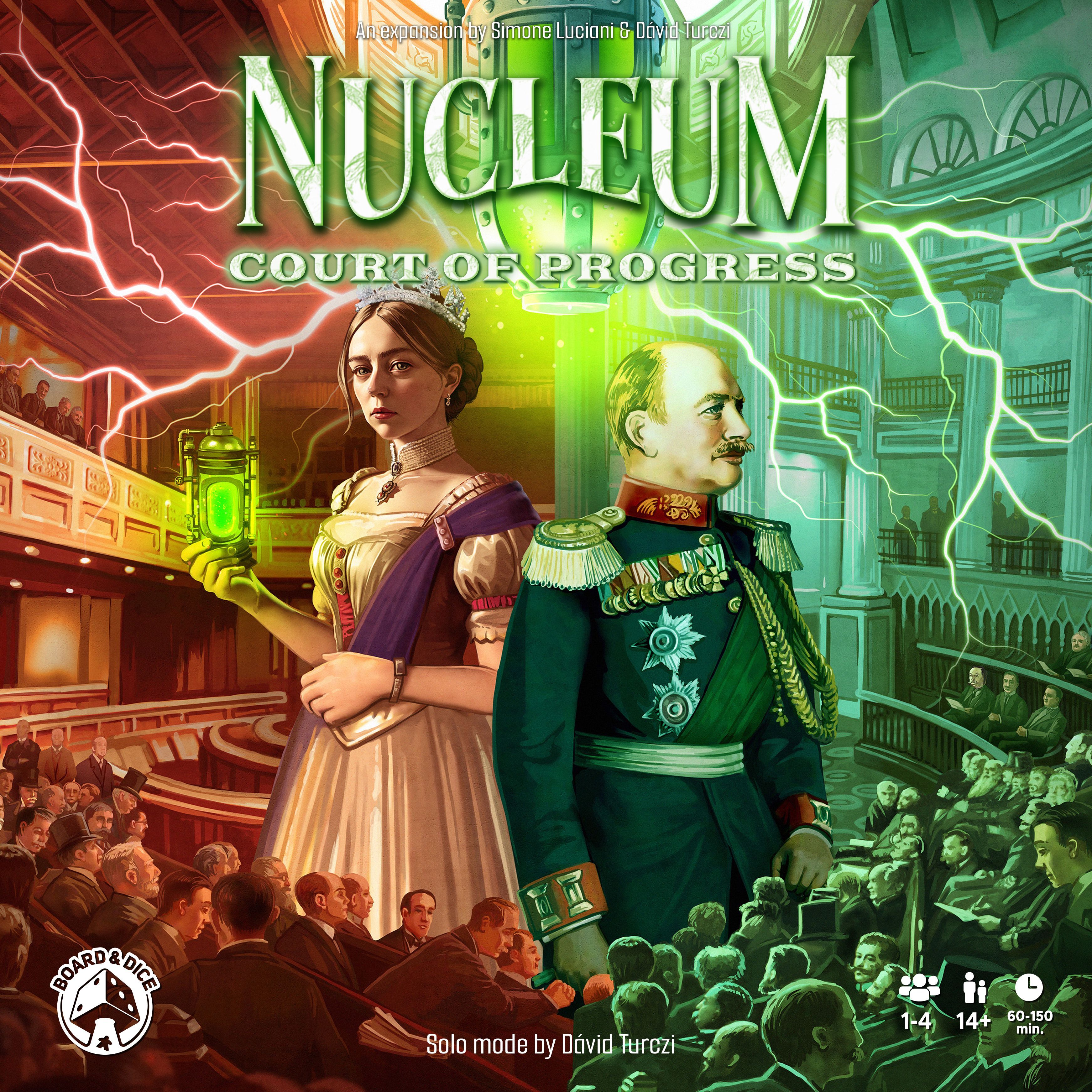 Nucleum: Court of Progress | Compare Prices Australia | Board Game Oracle