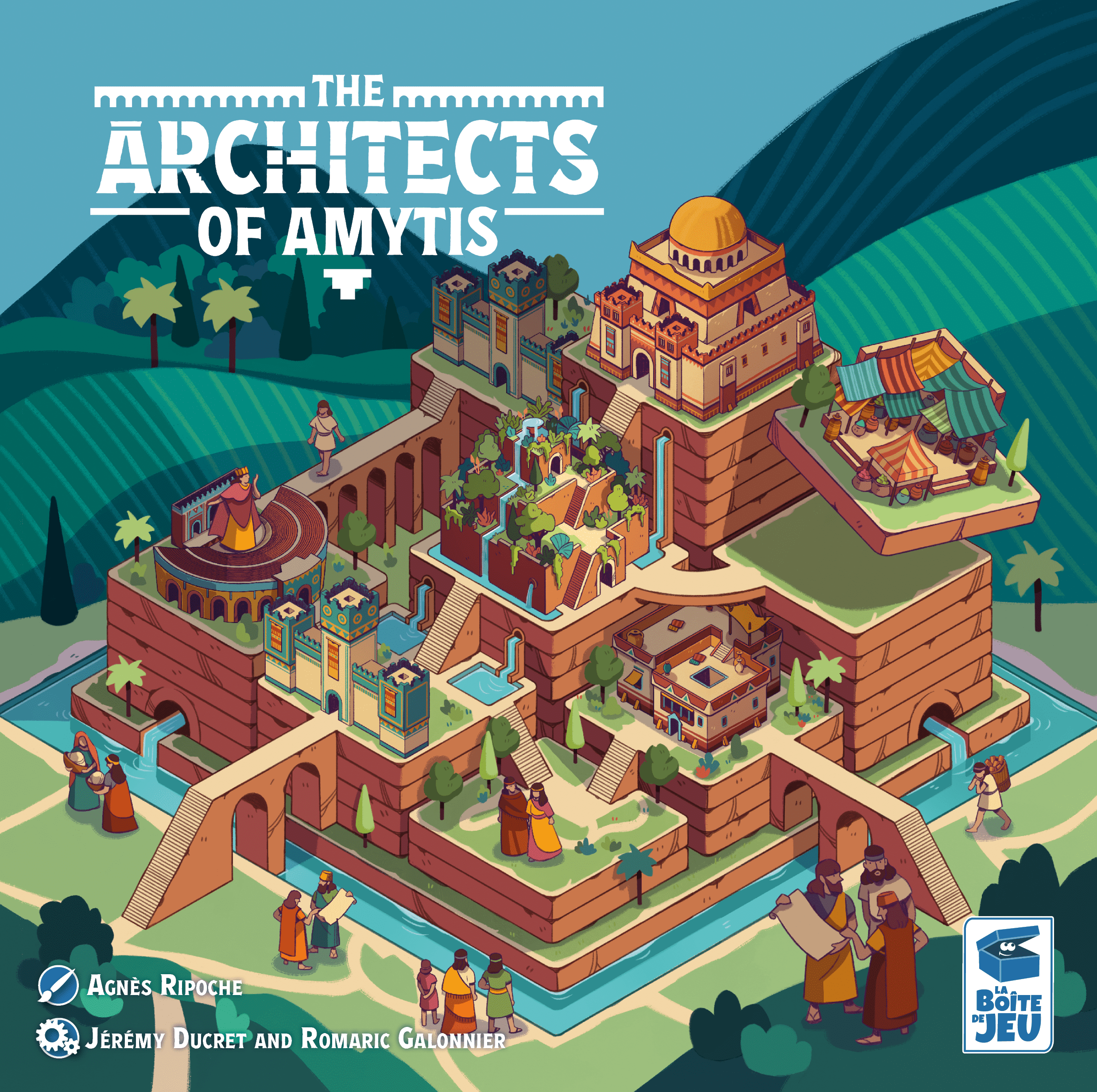 Architects of Amytis | Compare Board Game Prices | Board Game Oracle