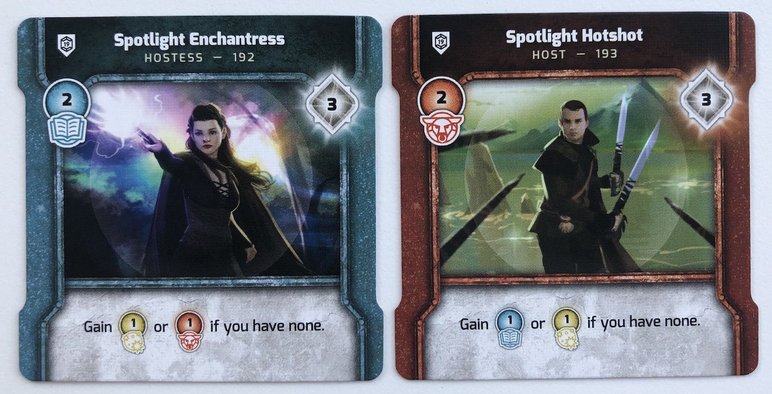 Vindication: Board Game Spotlight Promo Cards