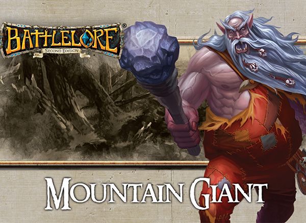 BattleLore (Second Edition): Mountain Giant Reinforcement Pack