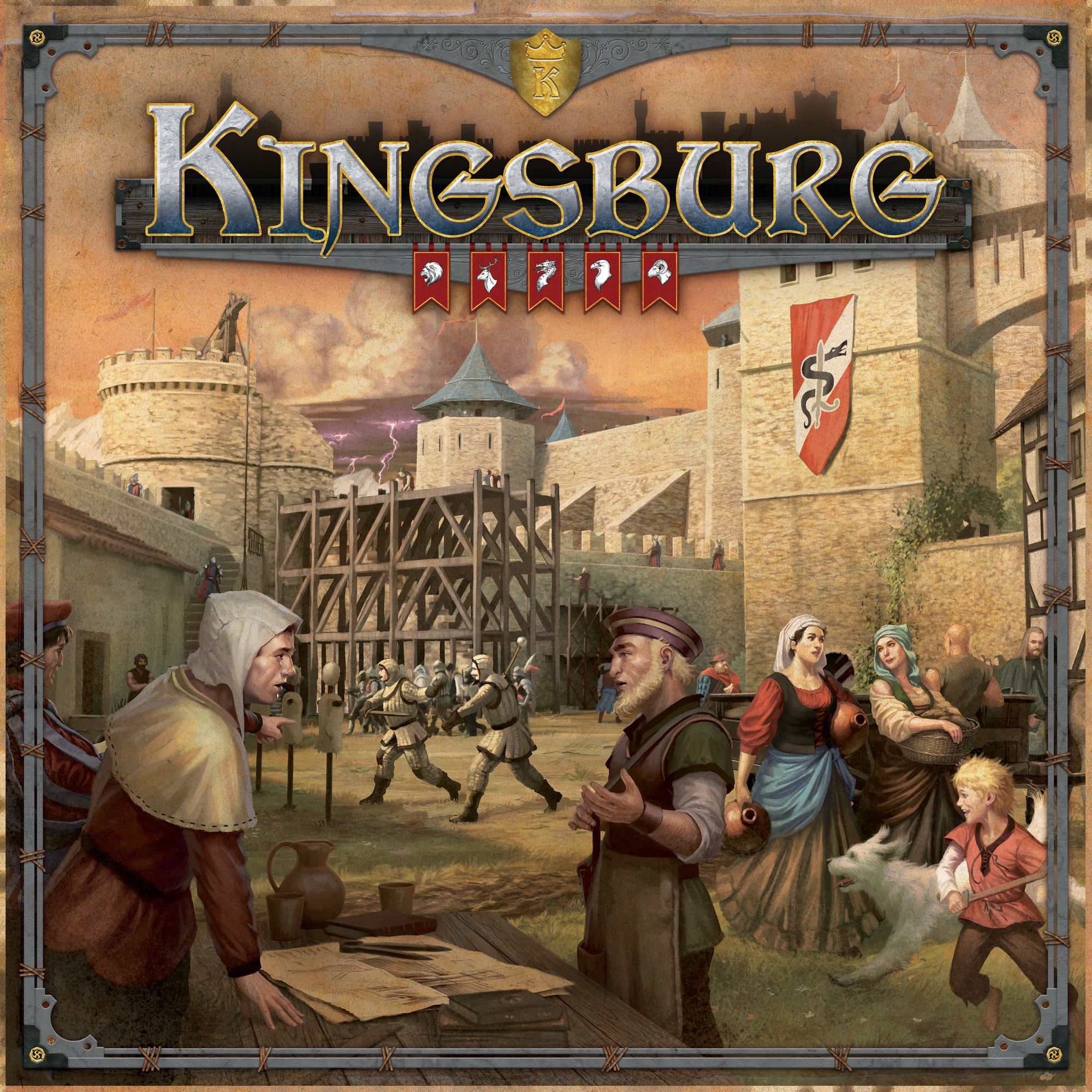 Kingsburg (Second Edition) | Compare Prices Australia | Board Game Oracle