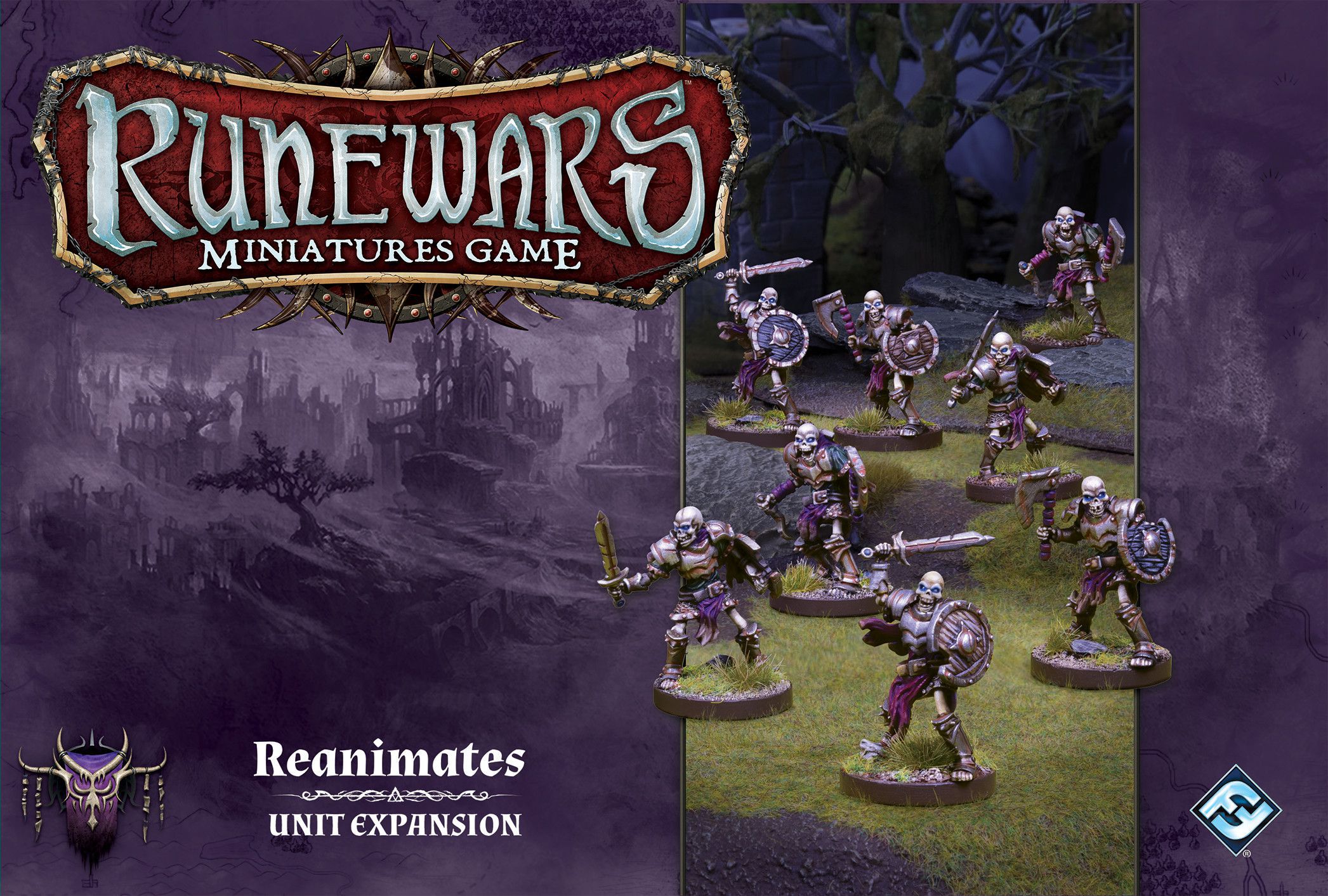 Runewars: Outland Scouts Expansion Pack – 8 Miniatures, Infantry Trays & Upgrade Cards For Daqan Forces