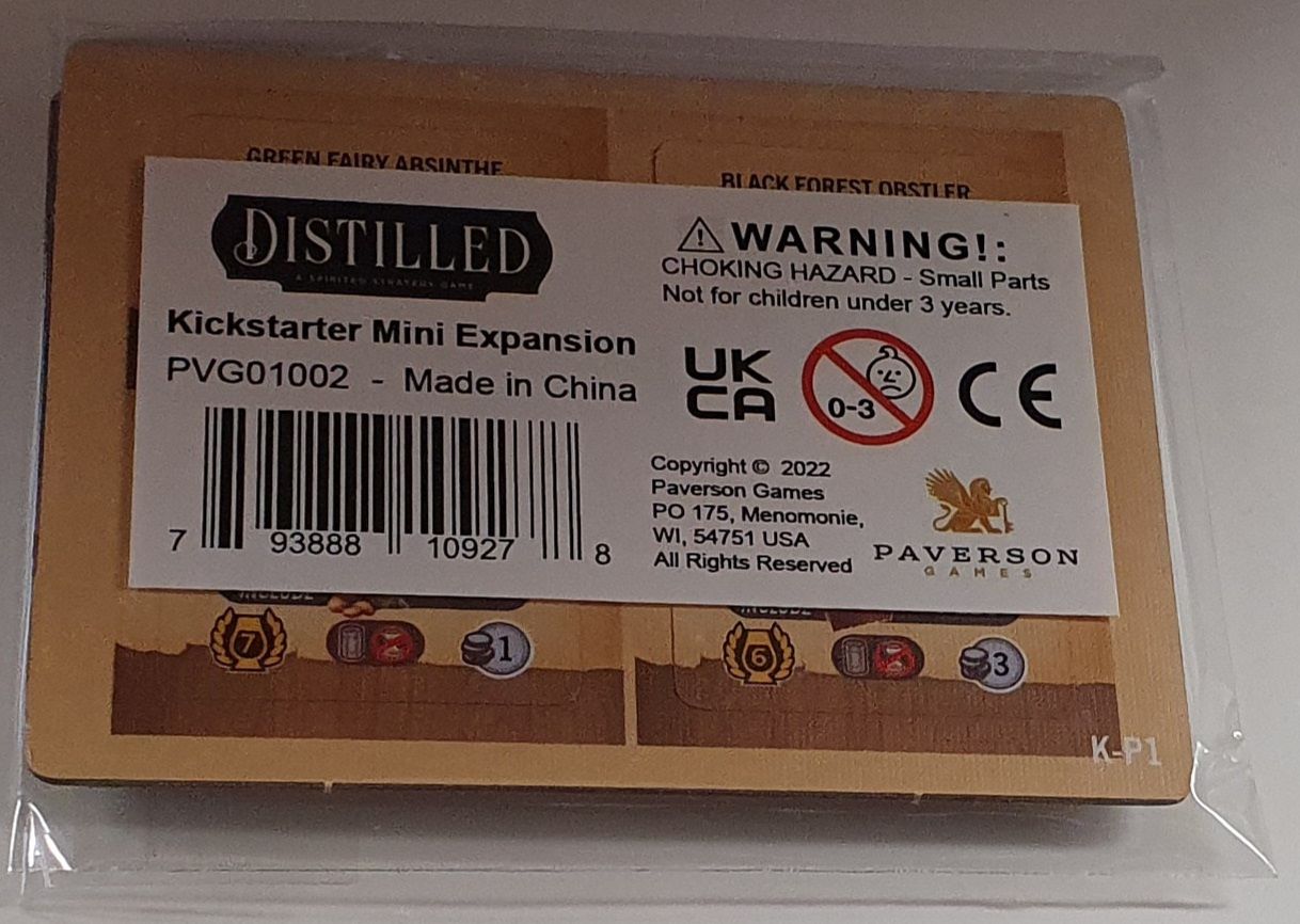 Distilled: Promo Pack 1