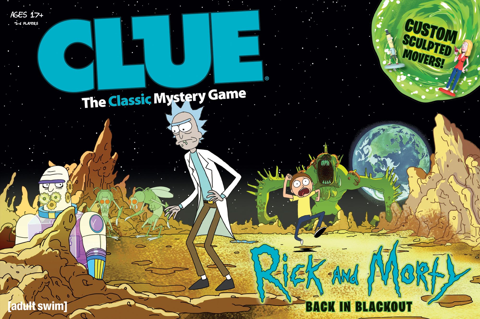 Clue: Rick and Morty Back In Blackout