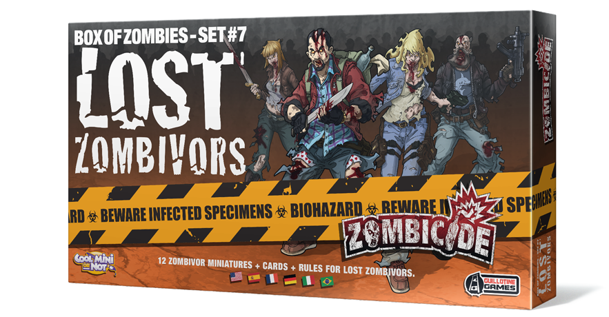 Zombicide: Box of Zombies Set #7 – Lost Zombivors