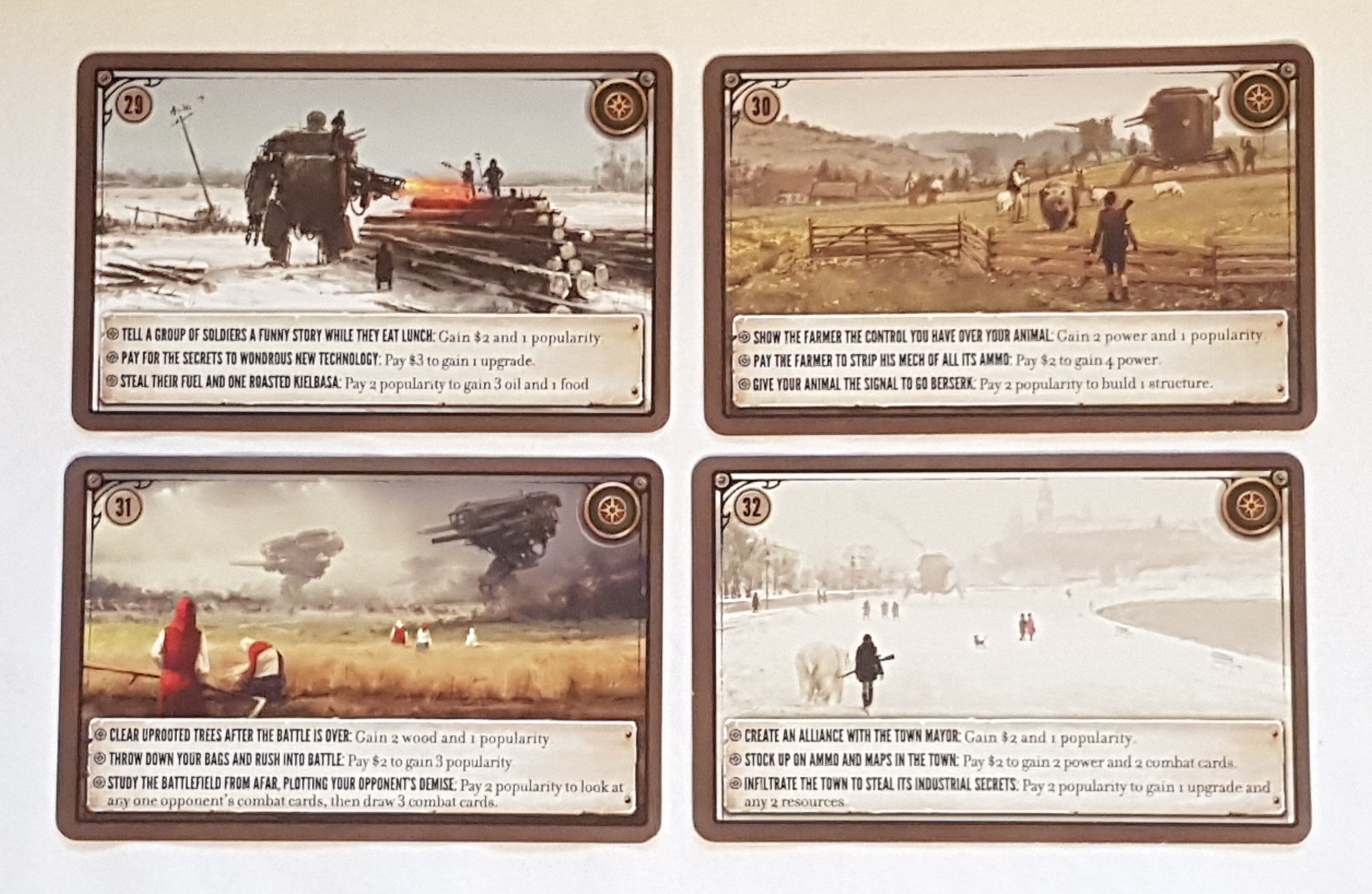 Scythe: Promo Pack #1 – Encounter Cards 29-32