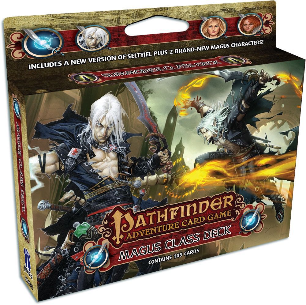 Pathfinder Adventure Card Game Class Deck Magus Compare Board Game