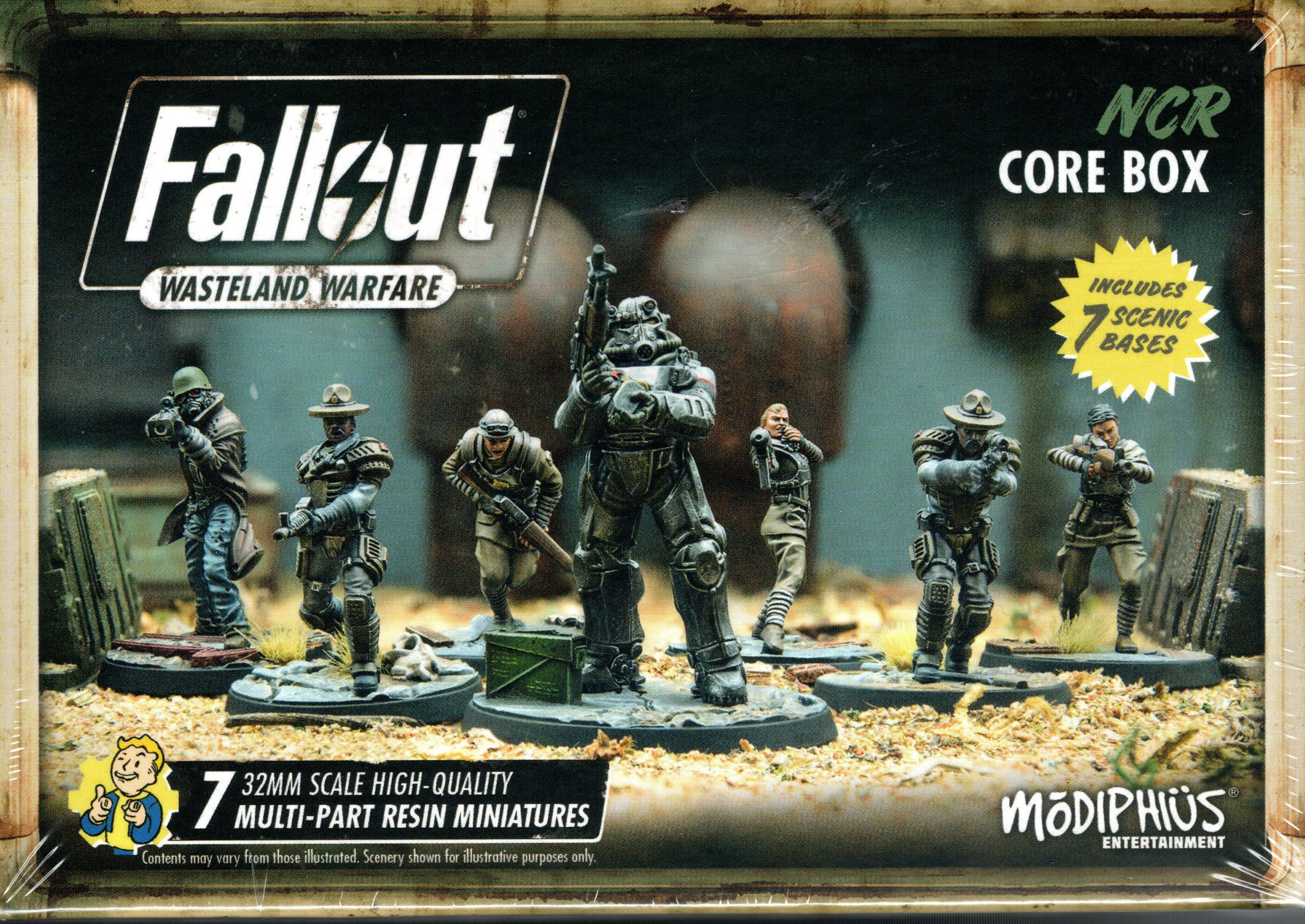 Fallout Wasteland Warfare NCR Core Box Compare Board Game Prices